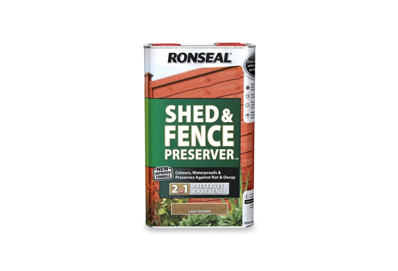 Ronseal Shed and Fence Preserver 5L