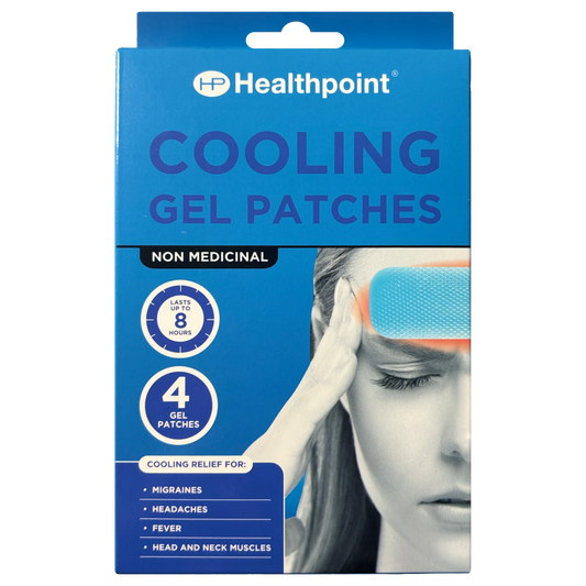 Healthpoint Cooling Gel Patches 4pk