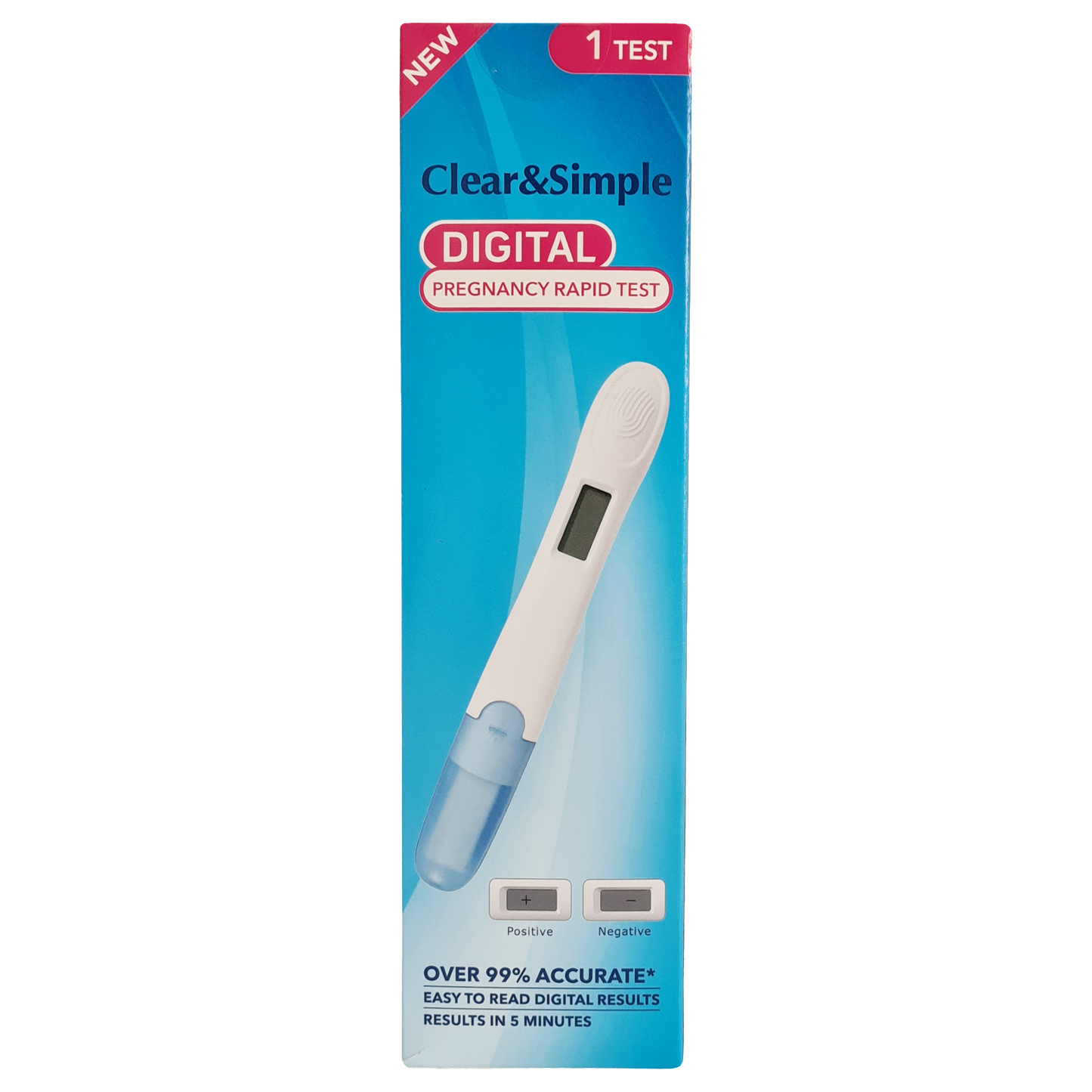 Clear & Simple Digital Pregnancy Test (6x1pk)
