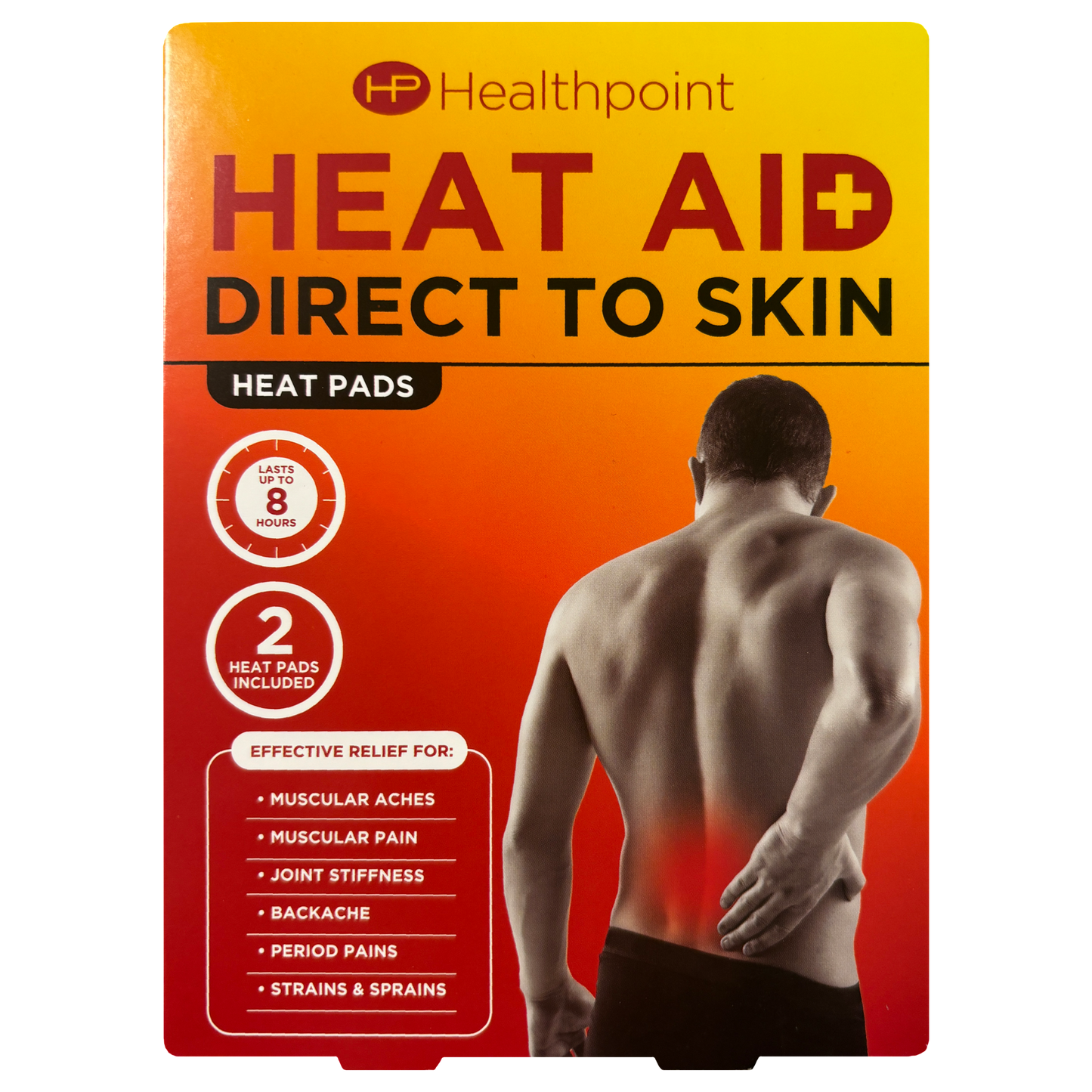 Heat Aid Direct To Skin 2pk